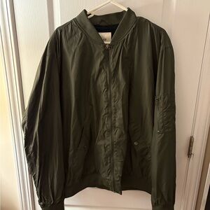 H&M Khaki Bomber Jacket